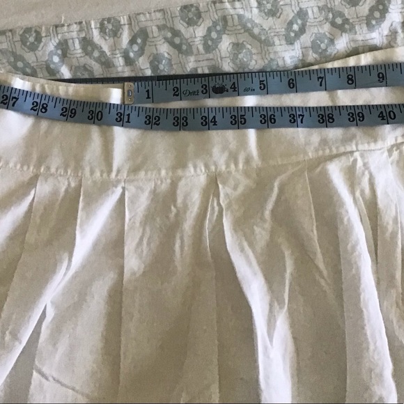 Cotton skirt with lace at the bottom. - Picture 5 of 5